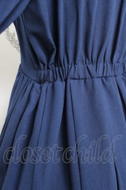 画像3: axes femme kawaii / マリアンヌワンピース M 紺 Y-26-02-19-137-AX-OP-SZ-ZY