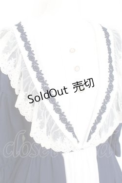 画像4: axes femme kawaii / マリアンヌワンピース M 紺 Y-26-02-19-137-AX-OP-SZ-ZY