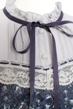 画像3: axes femme / フラワープリントレースワンピース F 紺 Y-26-02-19-138-AX-OP-SZ-ZY