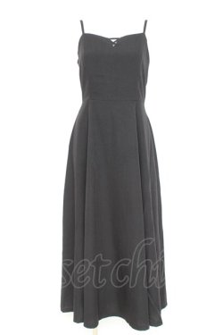 画像1: axes femme / ベルト付キャミワンピース F 黒 Y-26-02-19-142-AX-OP-SZ-ZY