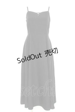 画像1: axes femme / ベルト付キャミワンピース F 黒 Y-26-02-19-142-AX-OP-SZ-ZY