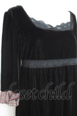 画像3: axes femme / ベロアチュニック M 黒 Y-26-02-19-144-AX-OP-SZ-ZT389 (3)