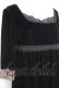 画像3: axes femme / ベロアチュニック M 黒 Y-26-02-19-144-AX-OP-SZ-ZY (3)