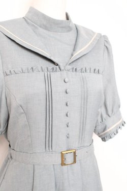 画像4: Kurumi Collaboration / マリンアカデミアワンピース M サックス Y-26-02-19-150-LO-OP-SZ-ZY