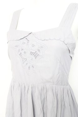 画像3: an another angelus / エンブロイダリースカラップワンピース F サックス Y-26-02-19-154-CA-OP-SZ-ZY