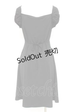 画像2: Ozz oneste / 胸元ギャザーチュニック  黒 Y-26-02-19-160-OO-OP-SZ-ZS