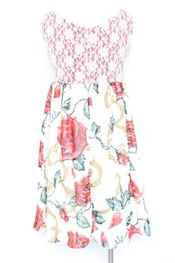 画像2: MILK / ロージーローズBaby doll  レッドローズ Y-26-02-19-167-ML-OP-SZ-ZY