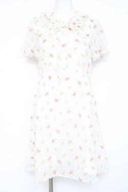 画像1: MILK / セシルドレス  オフホワイト Y-26-02-19-169-ML-OP-SZ-ZY