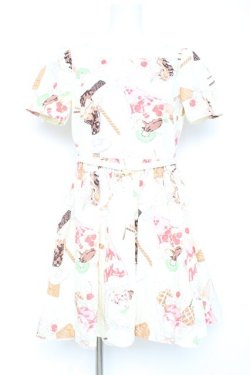 画像1: MILK / パフェドレス  バニラクリーム Y-26-02-19-171-ML-OP-SZ-ZY