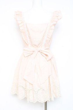 画像3: LIZ LISA / 刺繍スカラップワンピース 0 ピンク Y-26-02-19-172-LO-OP-SZ-ZY