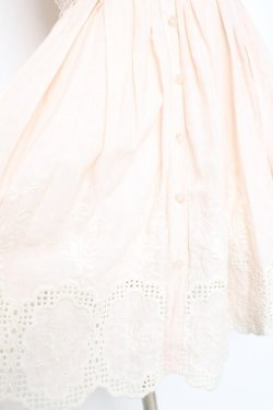 画像5: LIZ LISA / 刺繍スカラップワンピース 0 ピンク Y-26-02-19-172-LO-OP-SZ-ZY