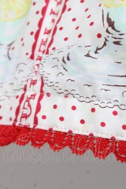 画像5: Shirley Temple / シトラスソーダジャンパースカート  シロ×アカ Y-26-02-19-175-ET-OP-SZ-ZY