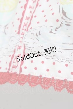 画像5: Shirley Temple / シトラスソーダジャンパースカート  シロ×アカ Y-26-02-19-175-ET-OP-SZ-ZY