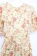 画像3: KETTY / フラワー柄ワンピース M イエロー Y-26-02-19-177-EL-OP-SZ-ZY (3)