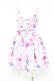 画像2: Angelic Pretty / Girly Stickerジャンパースカート  白 Y-26-02-19-178-AP-OP-SZ-ZY (2)