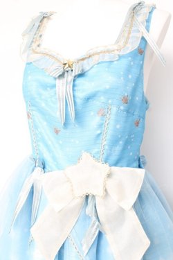 画像4: BABY, THE STARS SHINE BRIGHT / Le ciel etoile 〜夜空のおくりもの〜brillanteジャンパースカート  サックス Y-26-02-19-179-BA-OP-SZ-ZY