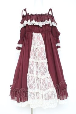 画像1: ALICE and the PIRATES / コーディリアワンピース  ワイン Y-26-02-19-180-PA-OP-SZ-ZY