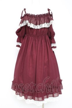 画像2: ALICE and the PIRATES / コーディリアワンピース  ワイン Y-26-02-19-180-PA-OP-SZ-ZY