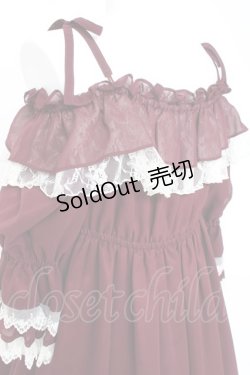 画像3: ALICE and the PIRATES / コーディリアワンピース  ワイン Y-26-02-19-180-PA-OP-SZ-ZY