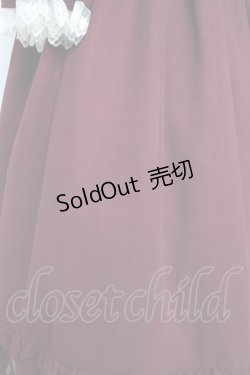 画像4: ALICE and the PIRATES / コーディリアワンピース  ワイン Y-26-02-19-180-PA-OP-SZ-ZY