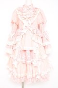 Hoshibako Works / シャルロット デコラティヴワンピース  ピンク Y-26-02-19-181-LO-OP-SZ-ZY