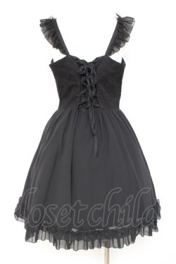 画像3: Moi-meme-Moitie / シフォンバラドレス(2002年) M ブラック Y-26-02-19-182-MO-OP-SZ-ZY