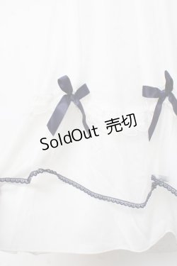 画像3: axes femme POETIQUE / マリンチュールリボンスカート M 白 Y-26-02-19-183-AX-SK-SZ-ZY