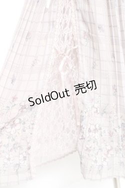 画像4: axes femme / サイドリボンプリーツスカート M 淡ピンク Y-26-02-19-185-AX-SK-SZ-ZY