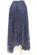 画像2: axes femme / レースサーキュラースカート F 紺 Y-26-02-19-192-AX-SK-SZ-ZY (2)