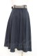 画像2: F i.n.t / レースベルトフレアースカート F ネイビー Y-26-02-19-197-CA-SK-SZ-ZY (2)