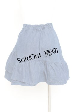 画像2: Ank Rouge / ハートスタッズデニムスカート M インディゴ Y-26-02-19-198-CA-SK-SZ-ZY