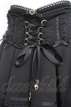 画像3: LIZ LISA / コルセットライクティアードスカパン 0 黒 Y-26-02-19-199-LO-PA-SZ-ZY