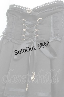 画像3: LIZ LISA / コルセットライクティアードスカパン 0 黒 Y-26-02-19-199-LO-PA-SZ-ZY