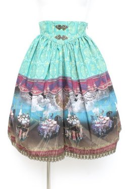 画像1: ALICE and the PIRATES / 運命のアルカナと星が導く FORTUNE TELLER柄スカート  アーエール Y-26-02-19-204-PA-SK-SZ-ZY