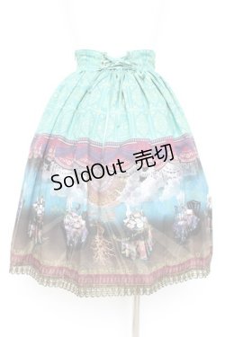 画像2: ALICE and the PIRATES / 運命のアルカナと星が導く FORTUNE TELLER柄スカート  アーエール Y-26-02-19-204-PA-SK-SZ-ZY