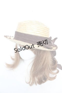 画像2: BABY, THE STARS SHINE BRIGHT / ドロシー麦わらハット  ブラウン Y-26-02-21-004-BA-AC-SZ-ZY