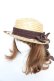 画像2: BABY, THE STARS SHINE BRIGHT / ドロシー麦わらハット  ブラウン Y-26-02-21-004-BA-AC-SZ-ZY (2)