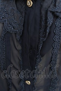 画像3: axes femme kawaii / 2WAYセーラーブラウス M 紺 Y-26-02-21-043-AX-BL-SZ-ZY