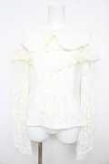 Swankiss / HS romantic lace B/L F ホワイト Y-26-02-21-046-CA-BL-SZ-ZY