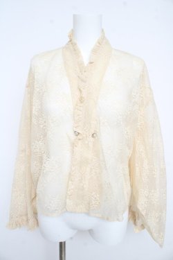 画像1: CEL / 総レース着物袖ブラウス  生成り Y-26-02-21-048-LO-BL-SZ-ZY