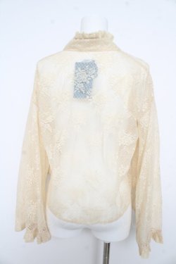 画像2: CEL / 総レース着物袖ブラウス  生成り Y-26-02-21-048-LO-BL-SZ-ZY