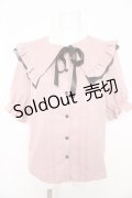 MA*RS / セーラー三角襟ブラウス  ピンク Y-26-02-21-005-EL-BL-SZ-ZY