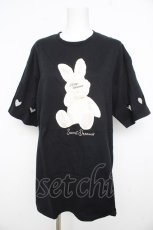 画像1: Honey Cinnamon / アイマスクハニー Tシャツ F 黒 Y-26-02-21-073-LO-TO-SZ-ZS (1)