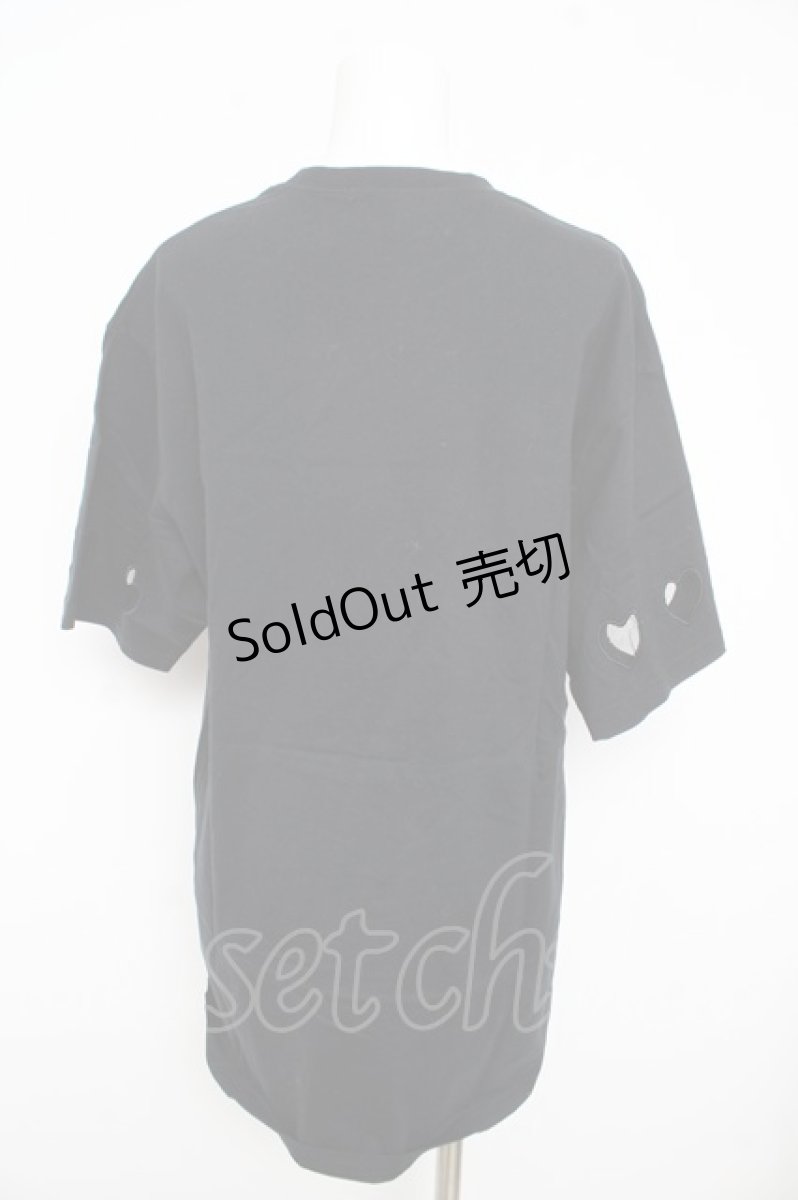 画像2: Honey Cinnamon / アイマスクハニー Tシャツ F 黒 Y-26-02-21-073-LO-TO-SZ-ZS (2)