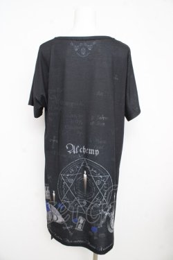 画像2: Moi-meme-Moitie / アルケミーAラインワンピース F 黒×青 Y-26-02-21-084-MO-TO-SZ-ZY