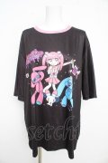 ACDC RAG / メンヘラ ミルネロ T  ブラック Y-26-02-21-088-PU-TO-SZ-ZY