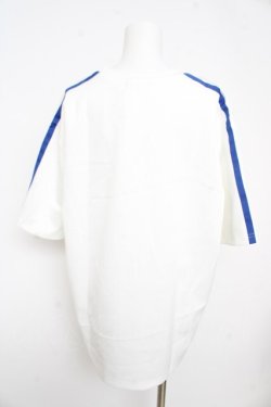 画像2: ACDC RAG / ドットネコ T  ホワイト×ブルー Y-26-02-21-091-PU-TS-SZ-ZY