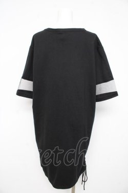 画像2: NieR Clothing / 編み上げワンピース F 黒 Y-26-02-21-092-PU-OP-SZ-ZY