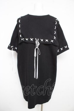 画像2: Candy Stripper / XXX SAILOR ワンピース 2 黒 Y-26-02-21-093-PU-OP-SZ-ZY