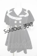 DearMyLove / キラキラビジューテーラードレースワンピース M 黒 Y-26-02-21-094-EL-OP-SZ-ZS